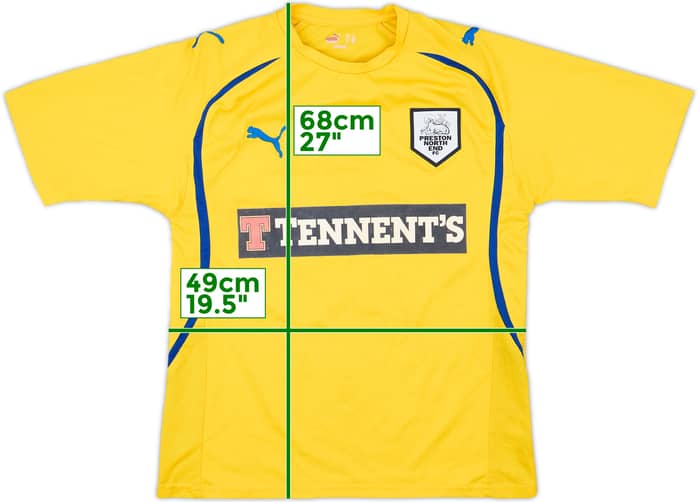 2010-11 Preston Away Shirt #20 - 7/10 - (M)
