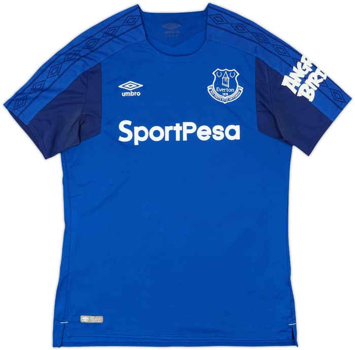 2017-18 Everton Home Shirt Baines #3 - 7/10 - (L)