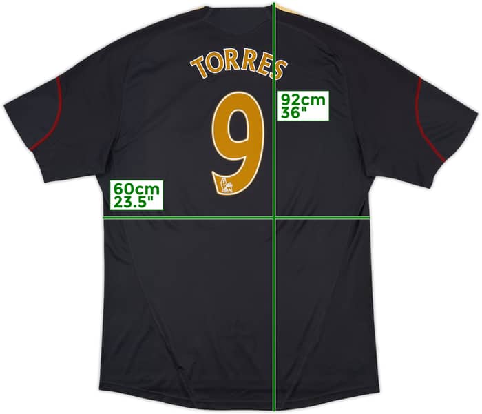 2009-10 Liverpool Away Shirt Torres #9 - 6/10 - (3XL)