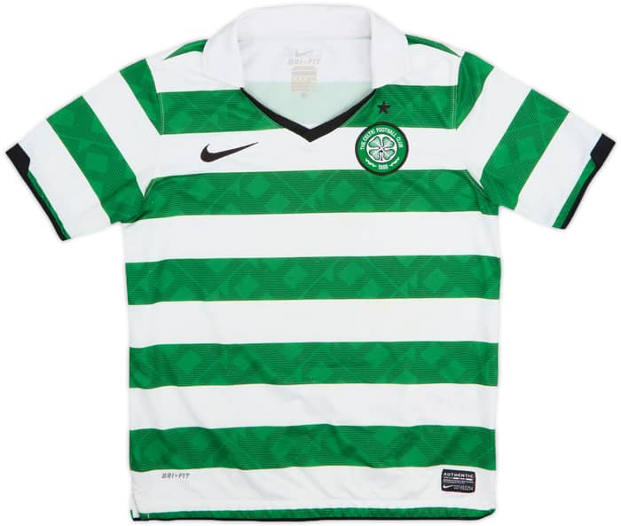 2010-12 Celtic Home Shirt - 9/10 - (M.Boys)
