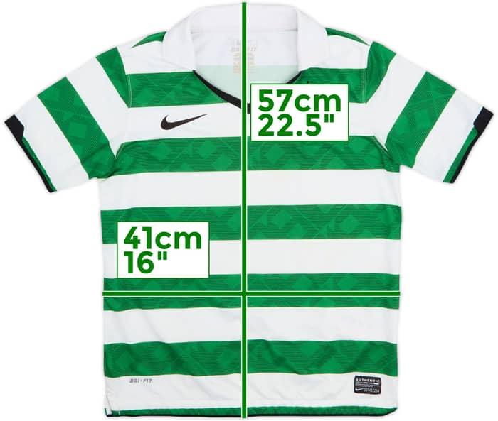 2010-12 Celtic Home Shirt - 9/10 - (M.Boys)