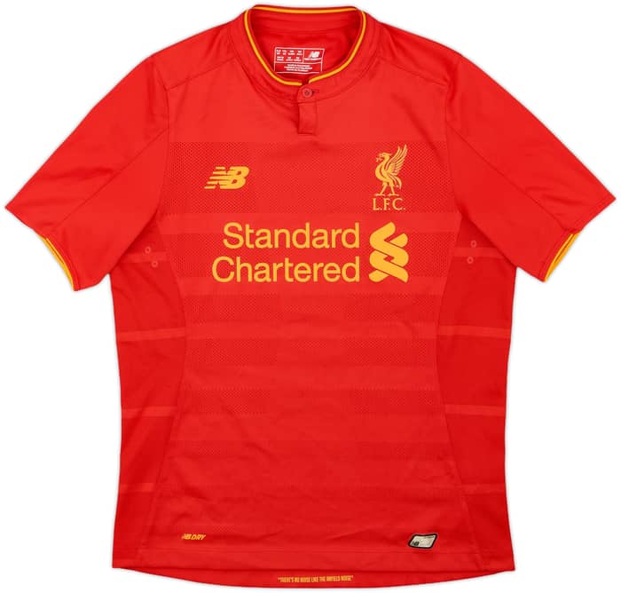 2016-17 Liverpool Home Shirt - 9/10 - (XL.Boys)