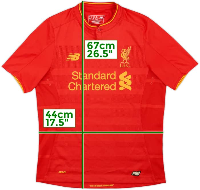 2016-17 Liverpool Home Shirt - 9/10 - (XL.Boys)