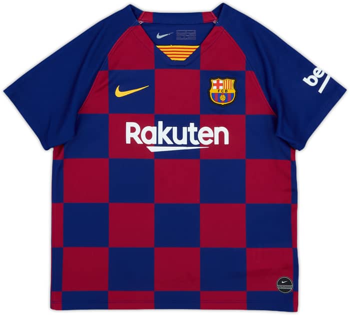 2019-20 Barcelona Home Shirt - 7/10 - (S.Boys)