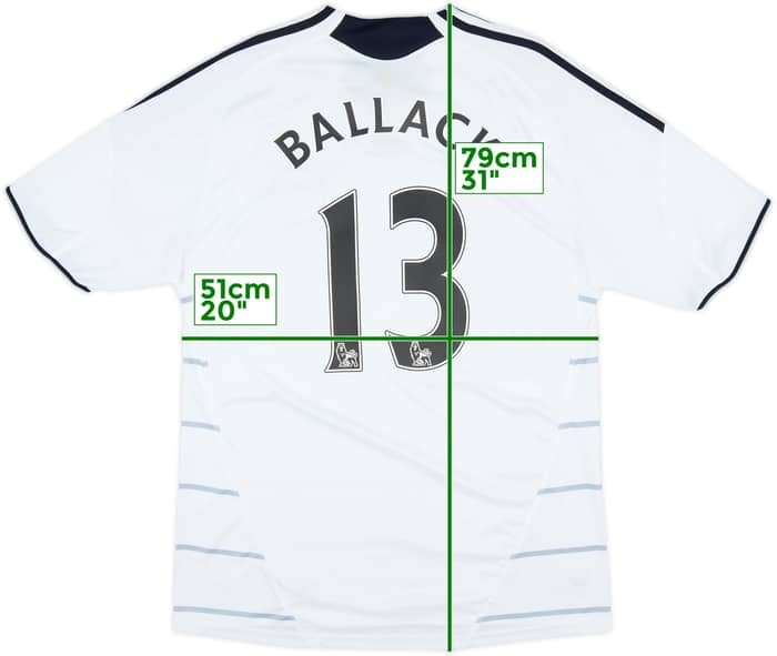 2009-10 Chelsea Third Shirt Ballack #13 - 8/10 - (L)