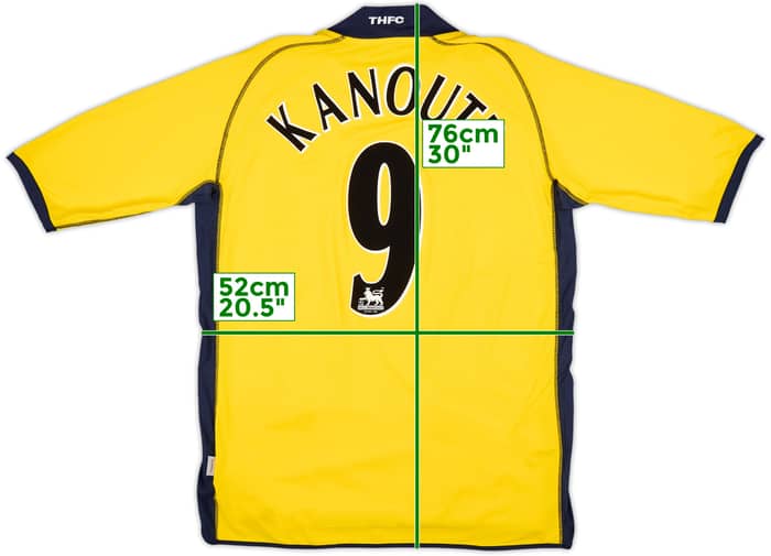 2002-03 Tottenham Third Shirt Kanoute #9 (XL)