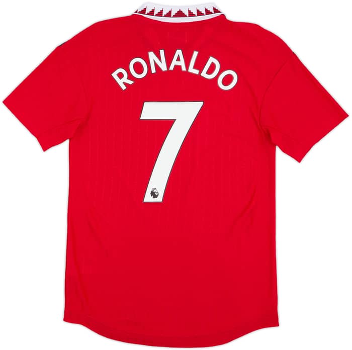 2022-23 Manchester United Player Issue Home Shirt Ronaldo #7 (S)