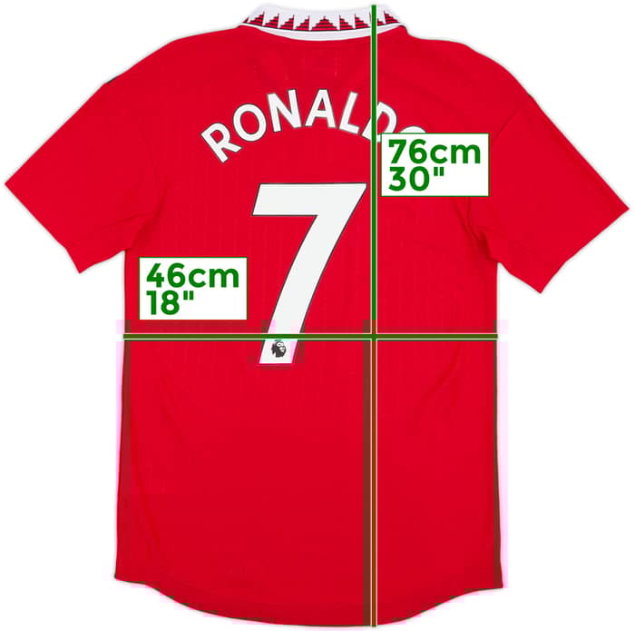 2022-23 Manchester United Player Issue Home Shirt Ronaldo #7 (S)