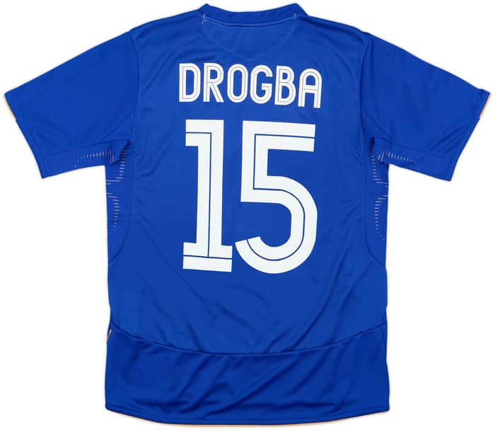 2005-06 Chelsea Centenary Home Shirt Drogba #15 (XL.Boys)
