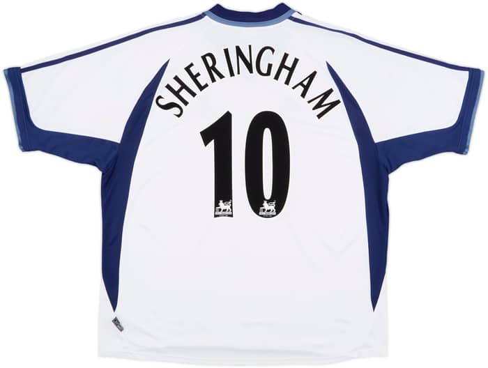 2001-02 Tottenham Home Shirt Sheringham #10 - 6/10 - (XXL)