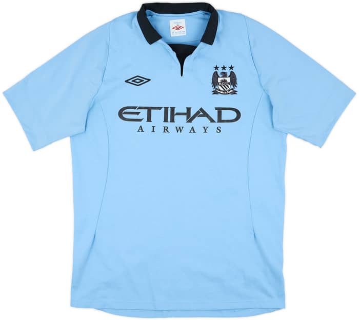2012-13 Manchester City Home Shirt Kun Aguero #16 - 8/10 - (M)