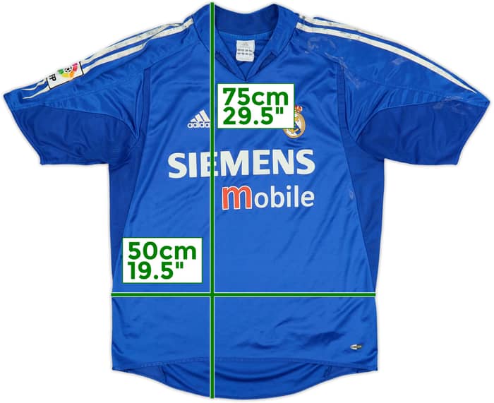 2004-05 Real Madrid Third Shirt - 4/10 - (M)