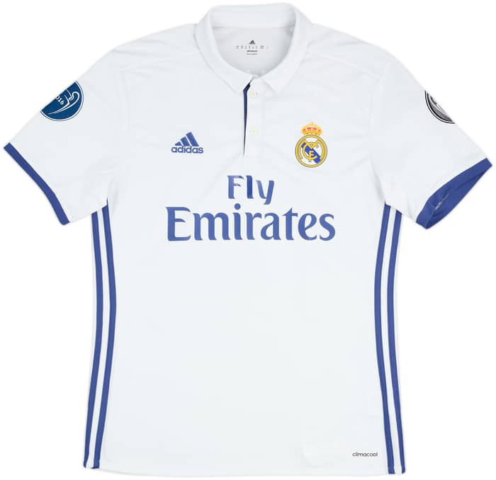 2016-17 Real Madrid Home Shirt Ronaldo #7 - 8/10 - (M)