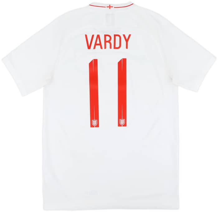 2018-19 England Home Shirt Vardy #11 - 7/10 - (M)