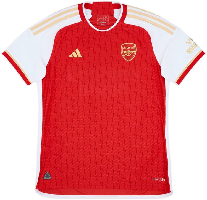 2023-24 Arsenal Authentic Home Shirt Saka #7 - 6/10 - (L)