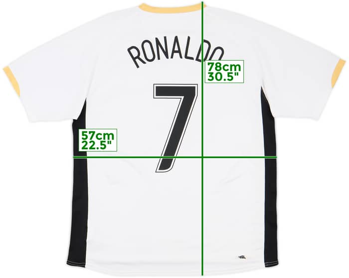 2006-08 Manchester United Away Shirt Ronaldo #7 - 7/10 - (L)