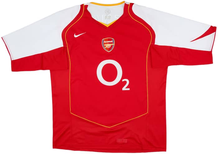2004-05 Arsenal Home Shirt Henry #14 - 8/10 - (XL)