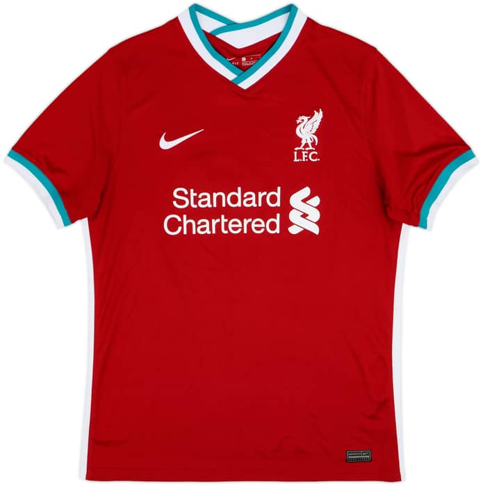 2020-21 Liverpool Home Shirt Mane #10 - 8/10 - (L)