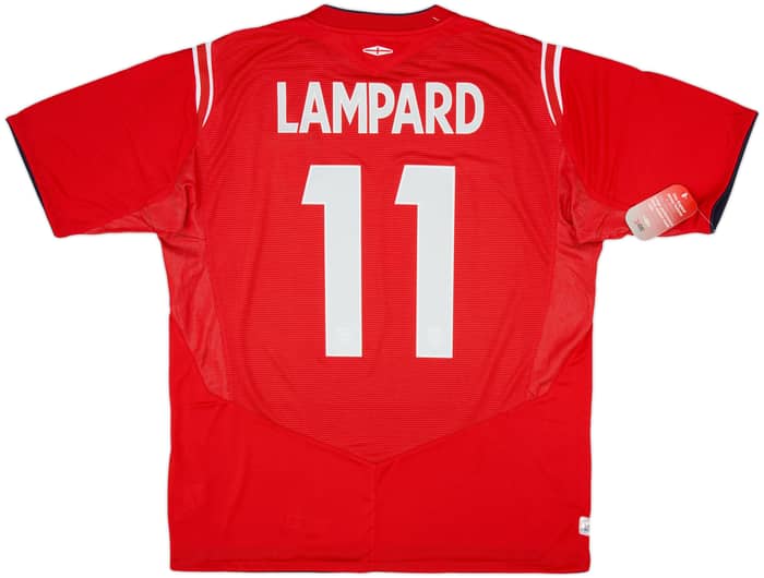 2004-06 England Away Shirt Lampard #11 (XL)