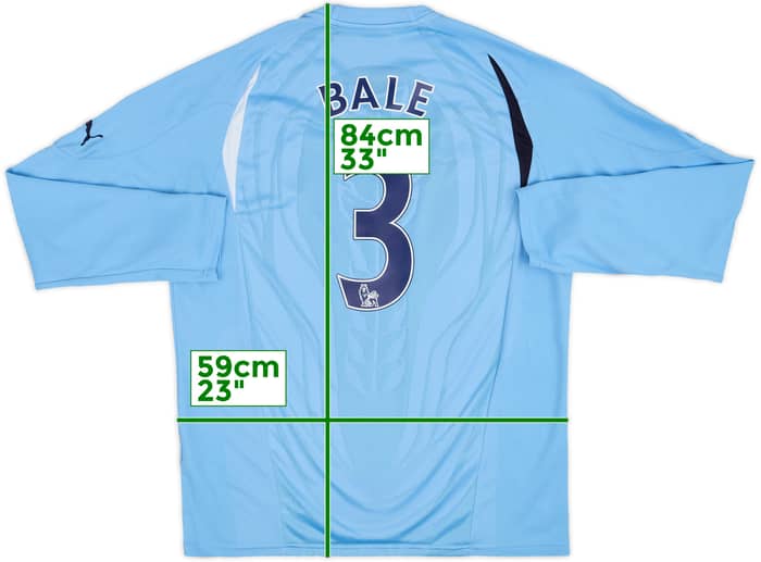 2010-11 Tottenham Away L/S Shirt Bale #3 - 10/10 - (L)