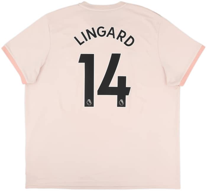 2018-19 Manchester United Away Shirt Lingard #14 - 7/10 - (3XL)