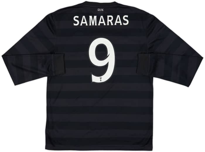2012-13 Celtic '125th Anniversary' Away L/S Shirt Samaras #9 - 7/10 - (M)