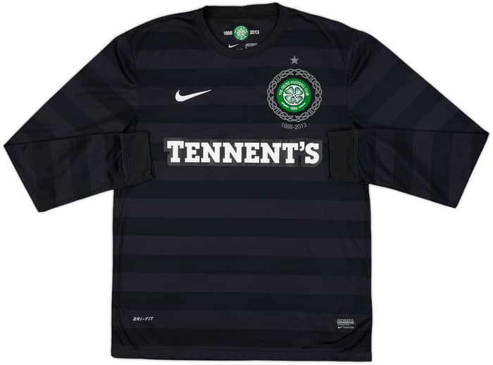 2012-13 Celtic '125th Anniversary' Away L/S Shirt Samaras #9 - 7/10 - (M)