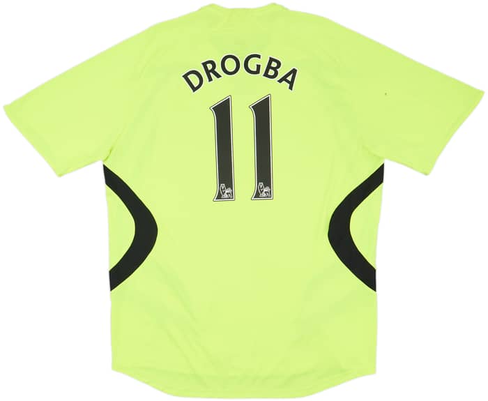 2007-08 Chelsea Away Shirt Drogba #11 - 7/10 - (XL)