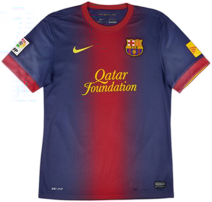 2012-13 Barcelona Home Shirt Messi #10 - 5/10 - (S)