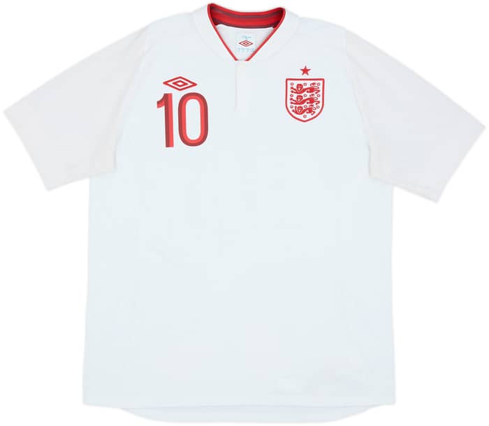 2012-13 England Home Shirt Rooney #10 - 6/10 - (XL)