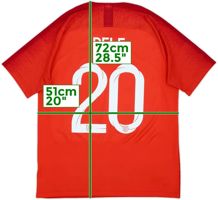 2018-19 England Away Shirt Dele #20 - 6/10 - (M)