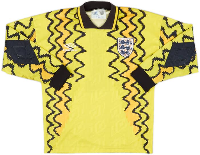 1990-92 England GK Shirt #1 - 8/10 - (XL.Boys)