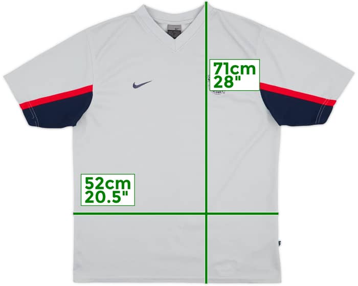 2003-04 Manchester United Nike Training Shirt - 8/10 - (M)