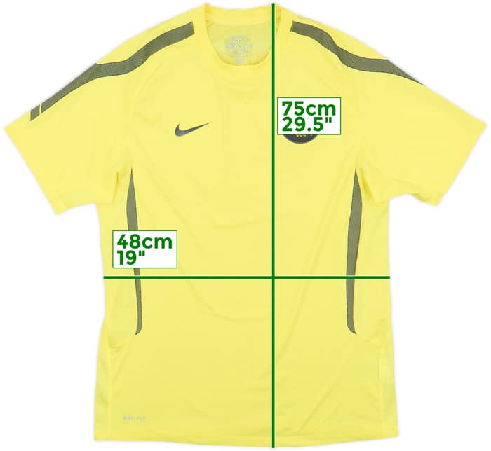 2010-11 Manchester United Nike Training Shirt - 9/10 - (M)