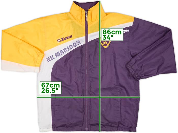 2010-11 Maribor Zeus Track jacket - 6/10 - (M)