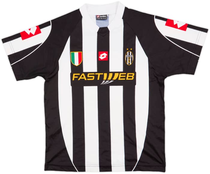 2002-03 Juventus Home Shirt - 6/10 - (L.Boys)