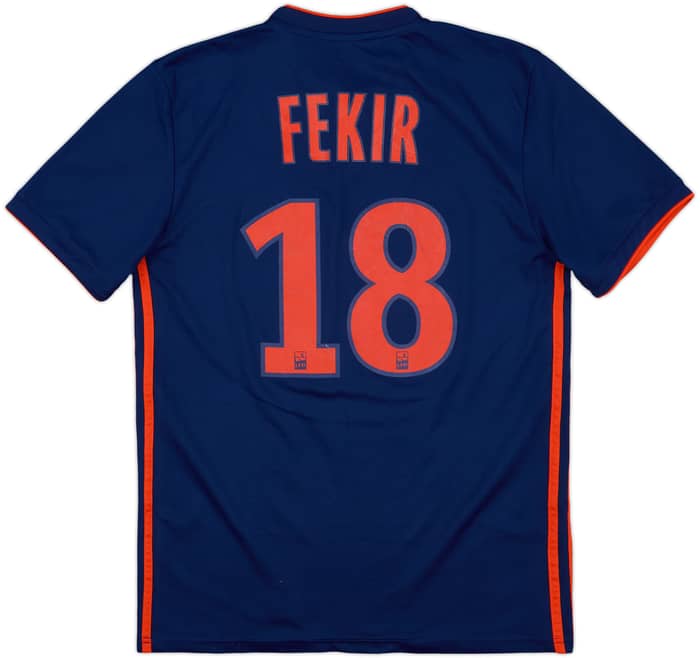 2018-19 Lyon Away Shirt Fekir #18 - 6/10 - (S)