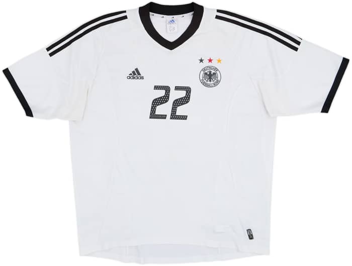 2002-04 Germany Home Shirt Frings #22 - 6/10 - (XL)