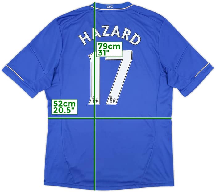 2012-13 Chelsea Home Shirt Hazard #17 - 7/10 - (L)
