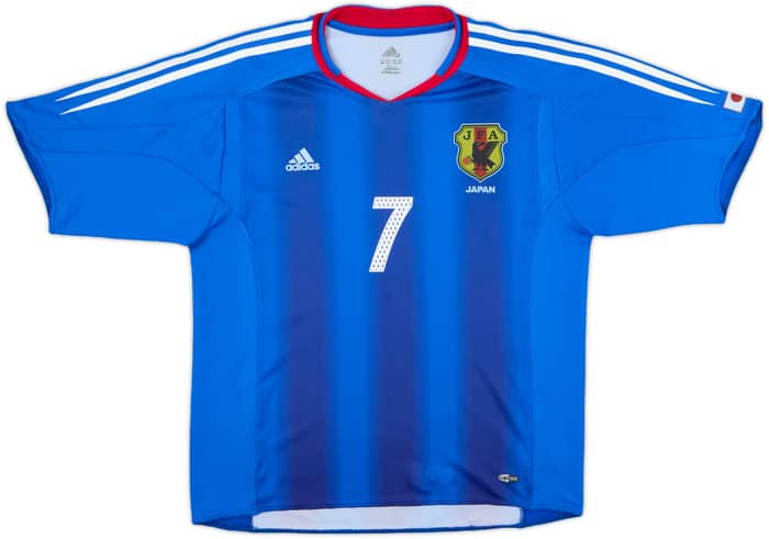 2004-06 Japan Home Shirt Nakata #7 - 6/10 - (M)