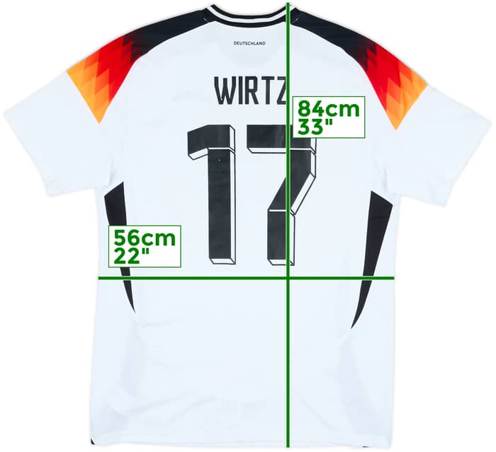 2024-25 Germany Home Shirt Wirtz #17 - 8/10 - (L)