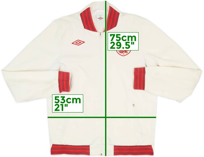 2012-13 England Umbro Track Jacket - 4/10 - (M)