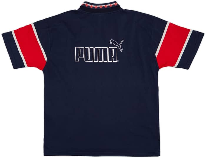 1997-98 Atletico Madrid Puma Polo Shirt - 7/10 - (XL)