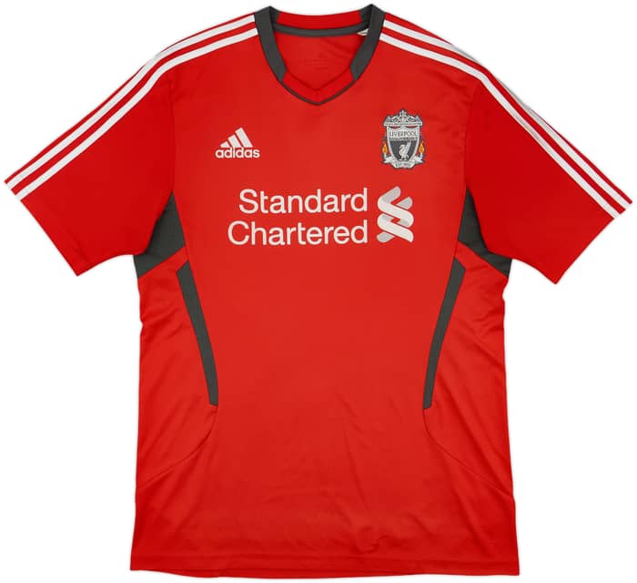 2011-12 Liverpool adidas Training Shirt - 8/10 - (XL)