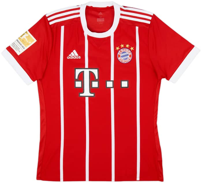 2017-18 Bayern Munich Home Shirt Alaba #27 - 7/10 - (M)