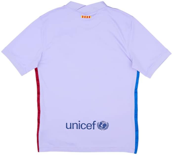 2021-22 Barcelona Away Shirt - 5/10 - (S)