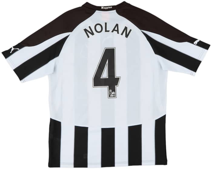 2010-11 Newcastle Home Shirt Nolan #4 - 4/10 - (M)