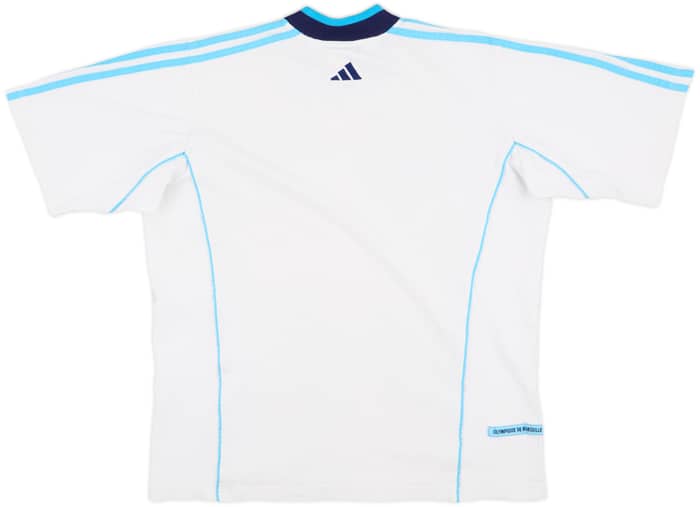 1999-00 Marseille adidas Cotton Shirt - 7/10 - (S)