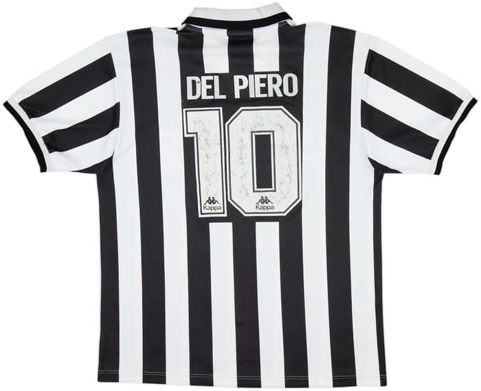 1995-97 Juventus Home Shirt Del Piero #10 - 6/10 - (XL)