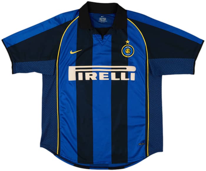 2001-02 Inter Milan Home Shirt Ronaldo #9 - 5/10 - (S)